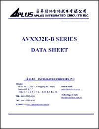AV6532E datasheet: 3 V, 65 sec complicate pure speech AV6532E