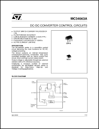 MC34063ABD datasheet: DC-DC CONVERTER CONTROL CIRCUITS MC34063ABD