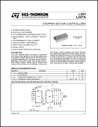 L297A datasheet: Stepper motor controller L297A