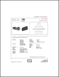 PD65-40MA datasheet: DC/DC converter. Maximum output power 65 W. Input range: 20-60 VDC. Open PCB. Output #1: Vnom +5V, Imin 1.0A, Imax 6.0A. Output #2: Vnom +12V, Imin 0,5A, Imax 3.0A. Output #3: Vnom -12V, Imin 0.1A, Imax 0.5A. Output #4: Vnom -5V, Imin 0.1A, Imax 0.5A. PD65-40MA