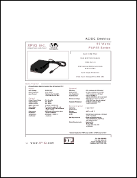 PUP55-31 datasheet: AC/DC desktop, maximum output power 45W. Output #1: Vnom +5V, Imin 1A, Imax 5A. Output #2: Vnom +12V, Imin 0,5A, Imax 3.0A. Output #3: Vnom -12V, Imin 0,1A, Imax 0,5 A. PUP55-31