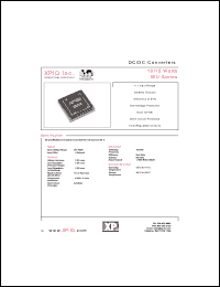 WU101 datasheet: DC/DC converter, 10/15 watts. 4:1 input range. Input voltage 4.5-6.0 VDC. Output voltage 5.0 VDC. Output current 2000 mA. Input current 10 mA(no load), 2620 mA(full load). WU101