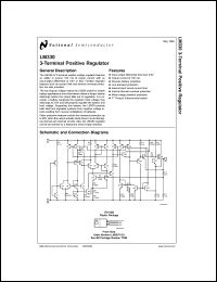 LM330-5.0MDC datasheet: 5V, 150 mA positive voltage regulator LM330-5.0MDC