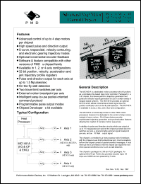 MC1251A datasheet: 4.75-5.25V; advanced step motor control chipset MC1251A