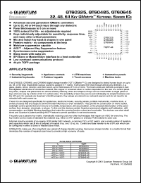 QT60325-AS datasheet: 0.5-5.5V; 10mA; 32,48,64-key QMatrix keypanel sensor IC. For security keypanels, industrial keyboards, appliance controls, outdooor keypads, ATM machines, touch-screens, automotive controls, machine tools QT60325-AS