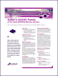 SA24C1024 datasheet: 1Mb, 128K x 8-bit memory; IIC serial EEPROM memory device SA24C1024