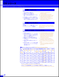 CS-18C-03 datasheet: Dynamic speaker. Rated input 0.3 W. Max input 0.5 W. Min resonance frequency 800 (+-20%)Hz. CS-18C-03