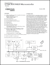 5962R9858301QXC datasheet: 16-bit microcontroller: SMD. Lead finish gold. Class Q. 20MHz. Total dose 1E5rads(Si). 5962R9858301QXC