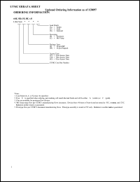 UT6716485PCX datasheet: 64K SRAM, 8Kx8. 85ns access time Lead finish optional. UT6716485PCX