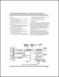 UT1553BRTSGC datasheet: Remote terminal for stores. Lead finish gold. UT1553BRTSGC