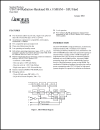 5962H3829435BNC datasheet: Radiation-Hardened 8Kx8 SRAM: SMD. Total dose 1E6 rads(Si). 85ns access time. QML class Q. Lead finish gold. 5962H3829435BNC