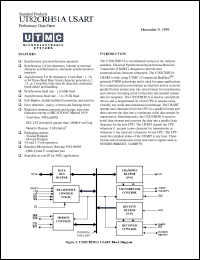 5962R-0050501QTBDA datasheet: USART: SMD. Lead finish solder. QML class Q. Total dose 3E5 rad(Si). 5962R-0050501QTBDA