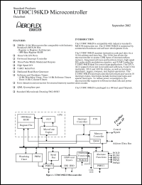 5962-9858302QXA datasheet: 16-bit microcontroller: SMD. Total dose none. Class Q. Lead finish solder. 5962-9858302QXA