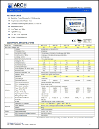 APC-12S datasheet: 12 V, 5 W, encapsulated AC-DC converter APC-12S