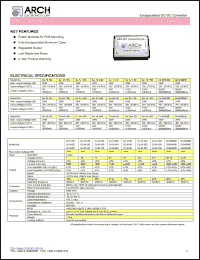 DJ24-15S datasheet: 15 V, 25 W, encapsulated DC-DC converter DJ24-15S