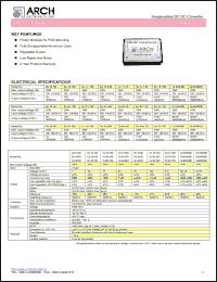 DJ48-5S15D datasheet: 5/+/-15 V, 25 W, encapsulated DC-DC converter DJ48-5S15D