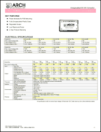 SC24-12S datasheet: 12 V, 5 W, encapsulated DC-DC converter SC24-12S