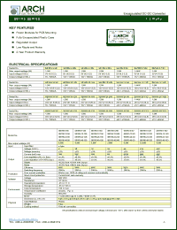 SB1R5-24-12D datasheet: +/-12 V, 1.44 W, encapsulated DC-DC converter SB1R5-24-12D