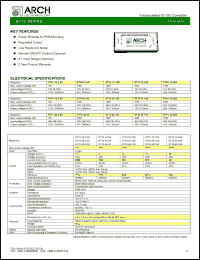 ST10-12-3.3S datasheet: 3.3 V, 7 W, encapsulated DC-DC converter ST10-12-3.3S