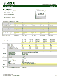 SU20-24-5S12D datasheet: 5/+/-12 V, 20 W, encapsulated DC-DC converter SU20-24-5S12D