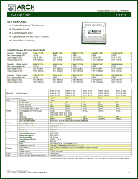 SU20-48-5S15D datasheet: 5/+/-15 V, 20 W, encapsulated DC-DC converter SU20-48-5S15D