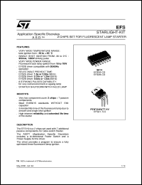 EFS2B datasheet: STARLIGHT-KIT: 2-CHIPS SET FOR FLUORESCENT LAMP STARTER - ASD EFS2B