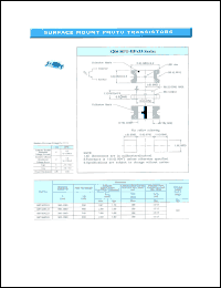 BPT-HP033 datasheet: Surface mount photo transistor BPT-HP033