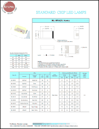 BL-HX031 datasheet: Hi-eff green, 30 mA, standard chip LED lamp BL-HX031