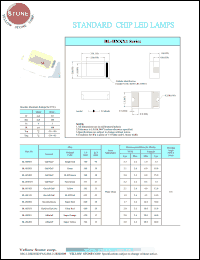BL-HY031 datasheet: Yellow, 30 mA, standard chip LED lamp BL-HY031