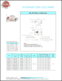 BL-HF234A-2 datasheet: Super red, 30 mA, standard chip LED lamp BL-HF234A-2