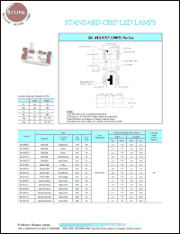 BL-HY035 datasheet: Yellow, 30 mA, standard chip LED lamp BL-HY035