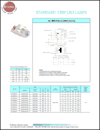 BL-HS036-2 datasheet: Super red, 30 mA, standard chip LED lamp BL-HS036-2