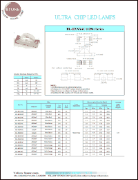 BL-HKD34C datasheet: Ultra yellow, 30 mA, ultra chip LED lamp BL-HKD34C