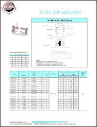 BL-HUA35 datasheet: Ultra red, 30 mA, ultra chip LED lamp BL-HUA35