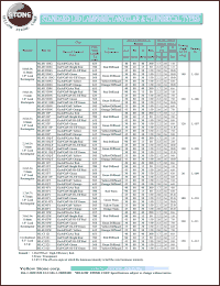 BL-RX113P datasheet: Hi-eff green, standard LED lamp (rectangular type) BL-RX113P