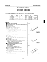 TMP47C660F datasheet: ROM 6144 x 8-bit, RAM 384 x 4-bit, CMOS 4-bit microcontroller TMP47C660F