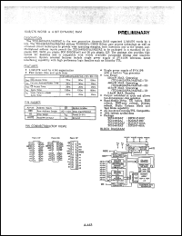 TC514402ASJ-80 datasheet: 80 ns, 4-bit generation dynamic RAM TC514402ASJ-80