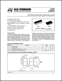 L297 datasheet: STEPPER MOTOR CONTROLLERS L297