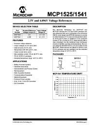 MCP1541-I/TT
 datasheet: 2.5V and 4.096V Voltage References MCP1541-I/TT
