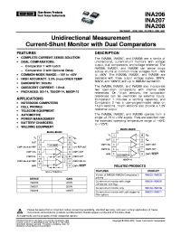 INA207AIDG4
 datasheet: High-Side Measurement Current-Shunt Monitor with Dual Comparators INA207AIDG4
