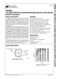 LM3668SDX-3.3
 datasheet: 1A, High Efficiency Dual Mode Single Inductor Buck-Boost DC/DC Converter LM3668SDX-3.3
