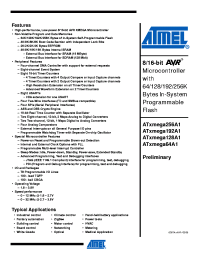 ATxmega128A1
 datasheet: AVR XMEGA 8/16-bit High Performance Low Power Flash Microcontrollers ATxmega128A1
