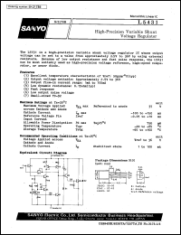 L5431 datasheet: High-precision variable shunt voltage regulator L5431
