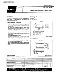 LB1870 datasheet: 3-phase brushless motor driver LB1870
