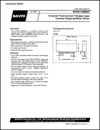 STK6712BMK3 datasheet: Unipolar fixed-current chopper-type 4-phase stepping motor driver STK6712BMK3