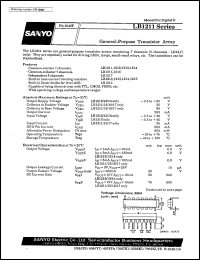 LB1217 datasheet: General-purpose transistor array LB1217