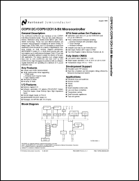 COPC912N datasheet: 8-Bit Microcontrollers COPC912N