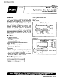 LC7074M datasheet: Id logiic interface with PLL LC7074M