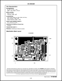 HA-2640/883 datasheet: High Voltage Operational Amplifier HA-2640/883