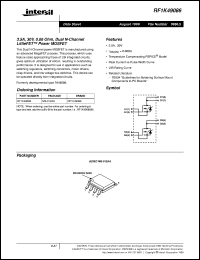 RF1K49086 datasheet: 3.5A, 30V, 0.06 Ohm, Dual N-Channel LittleFET RF1K49086